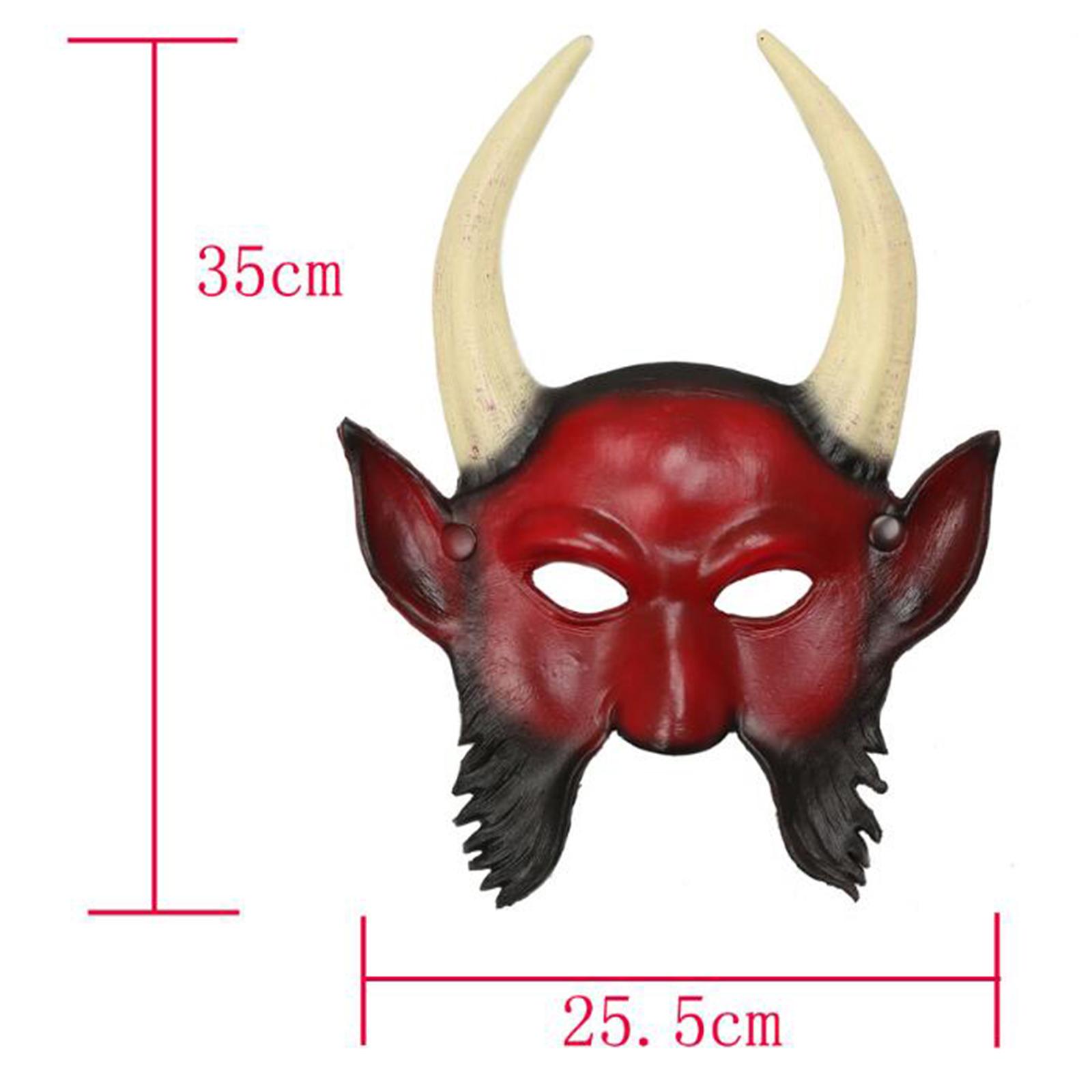 Cosplay Prop Foam - Страшная маска дьявола для косплея, маскарада,