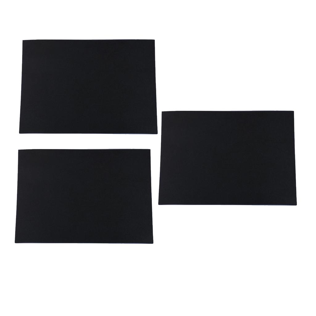 Cosplay Props Eva Foam - Гибкий лист из черного пеноматериала EVA