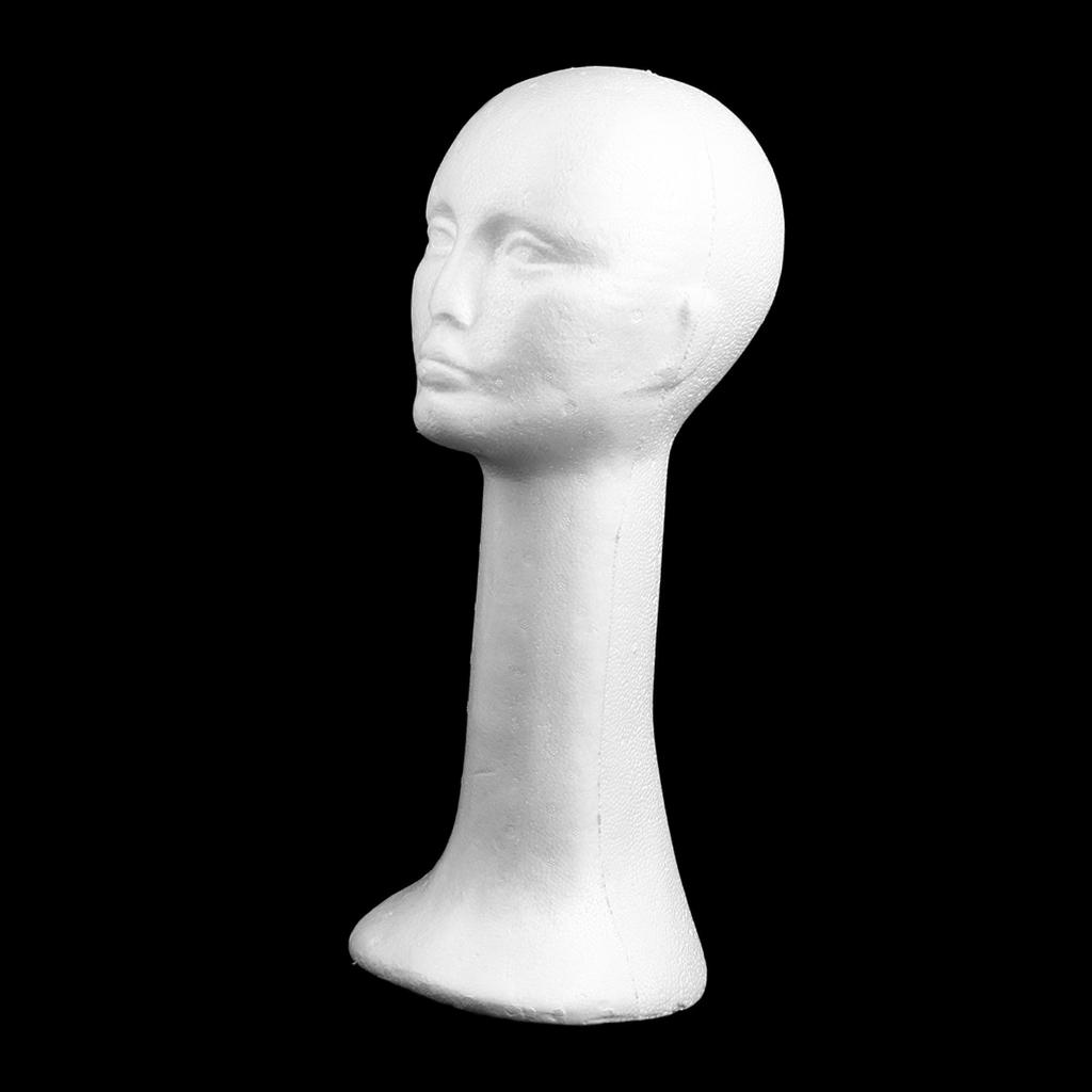 Cosplay Prop Foam - Женская модель головы из пенопласта, очки,