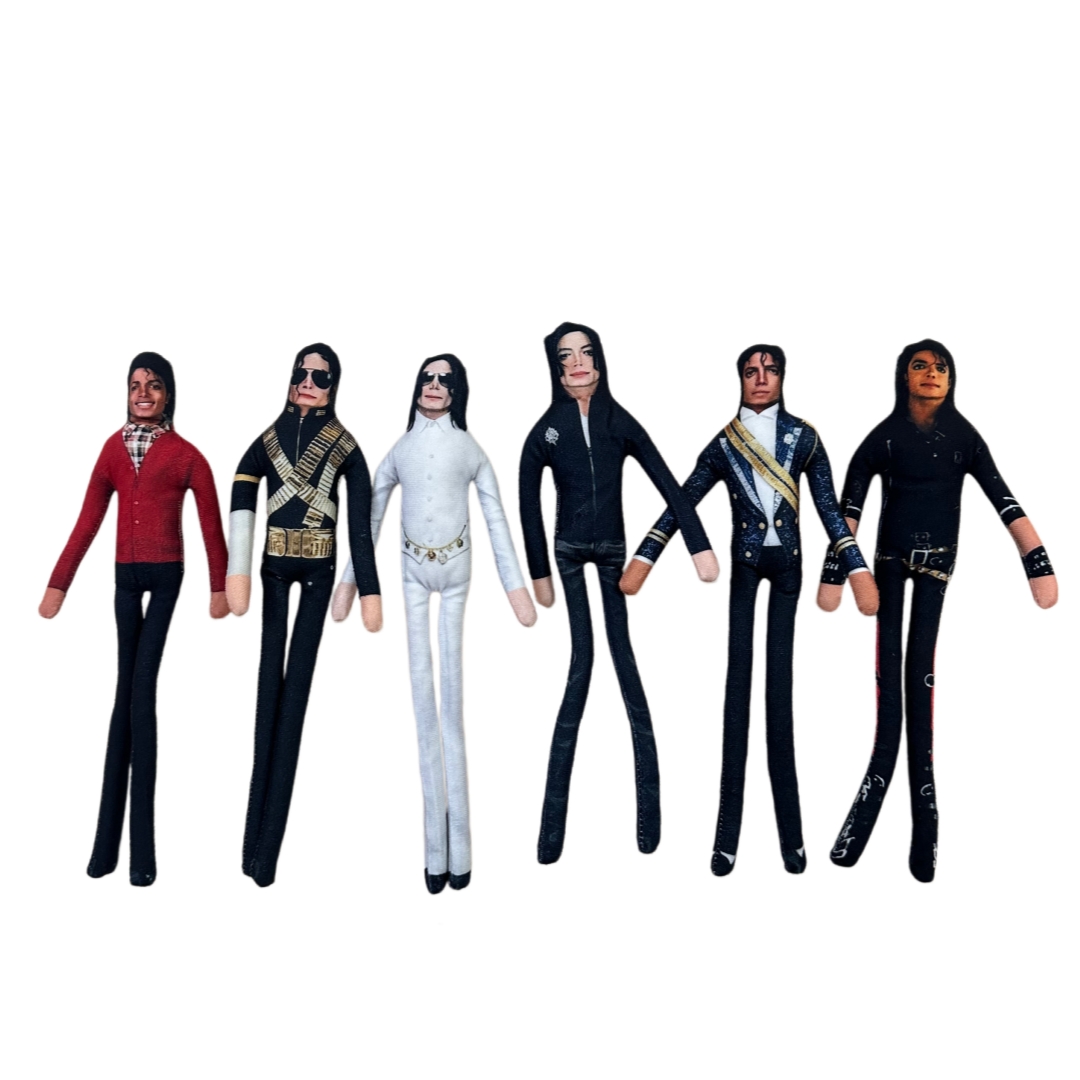 Cosplay Prop Designer - 1-6 шт. плюшевые куклы-фигурки Майкла Джексона
