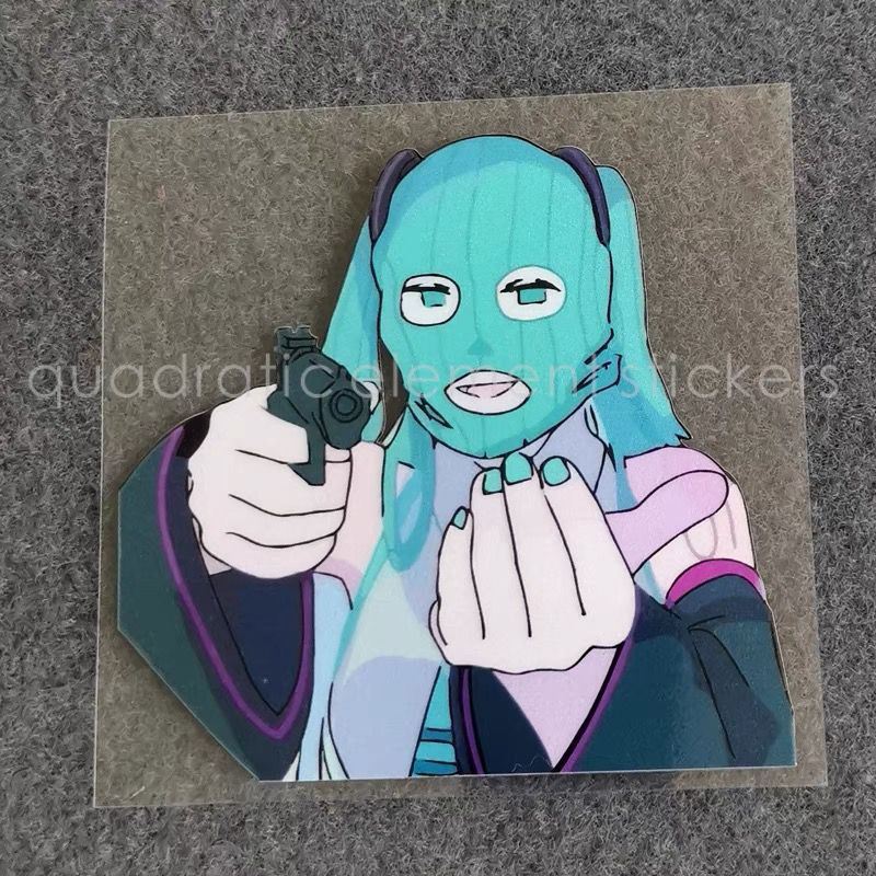 Наклейка на мотоцикл Miku, вод – обзор и цена Cosplay Floating Prop