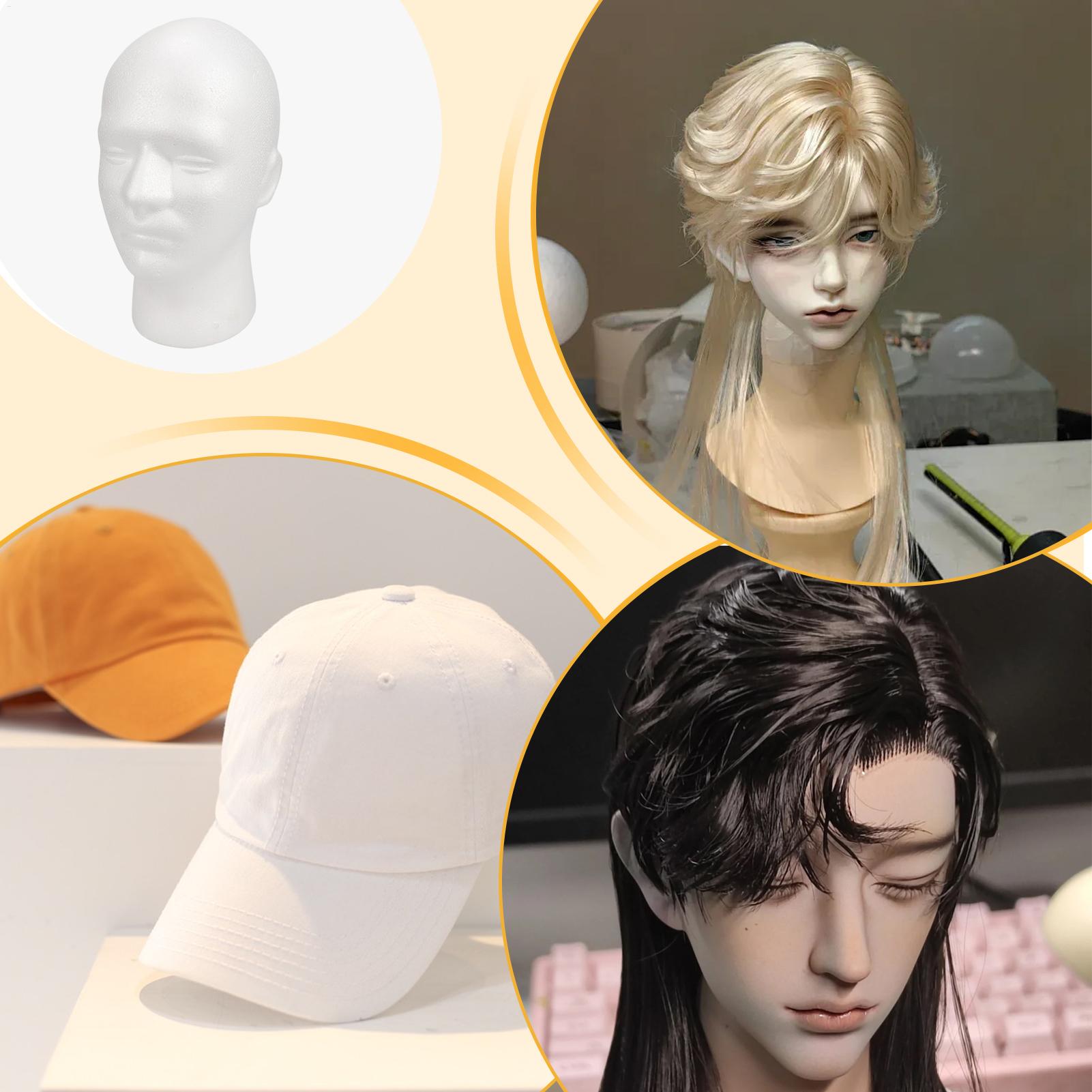 Мужская голова-манекен из пено – обзор и цена Cosplay Prop Foam
