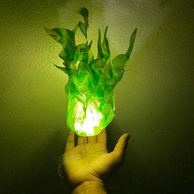 Новый светодиодный шар с эффек – обзор и цена Cosplay Fireball Prop