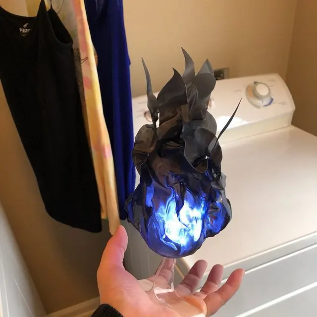 Новый светодиодный шар с эффек – обзор и цена Cosplay Fireball Prop